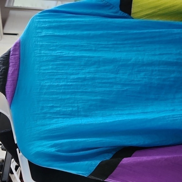 Vintage 80's Mureli Jacket Retro Colorblock Rockabilly 90s - Picture 12 of 12